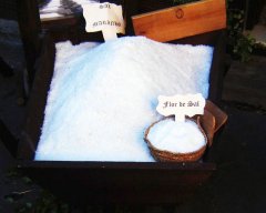 Flor de sal - s&oacute;l morska